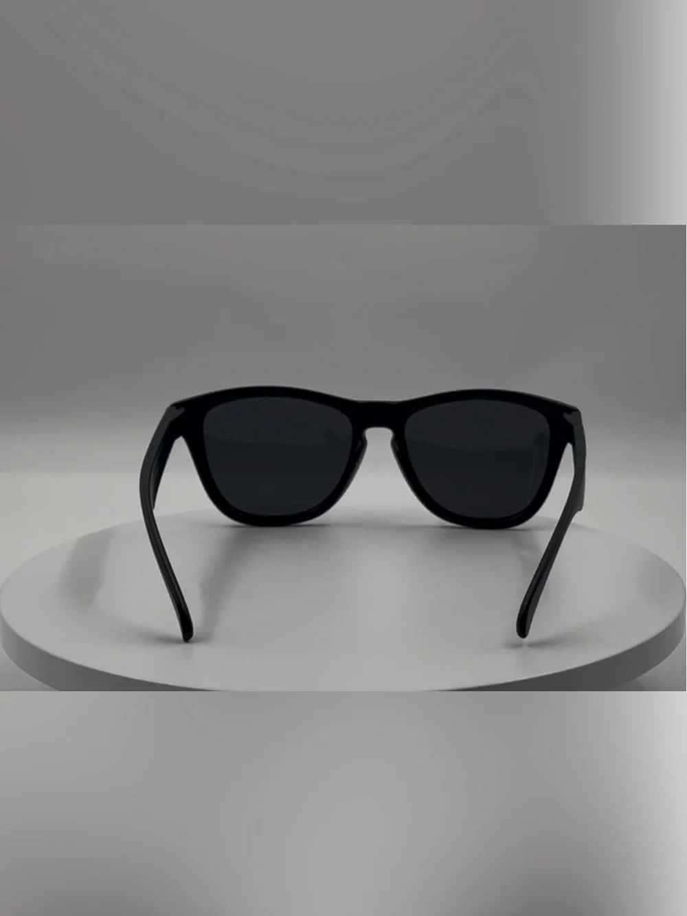 Oakley Black Frame with Dark Gray Lenses Sunglasses